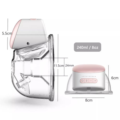 2/1pcs BB-P1 Wearable Breast Pump