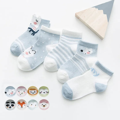 5Pairs/lot Socks Baby for Girls