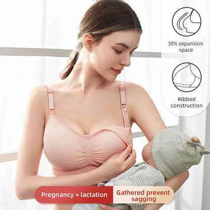 High Quality Plus Size Nursing Bra Breathable Breastfeeding Underwear