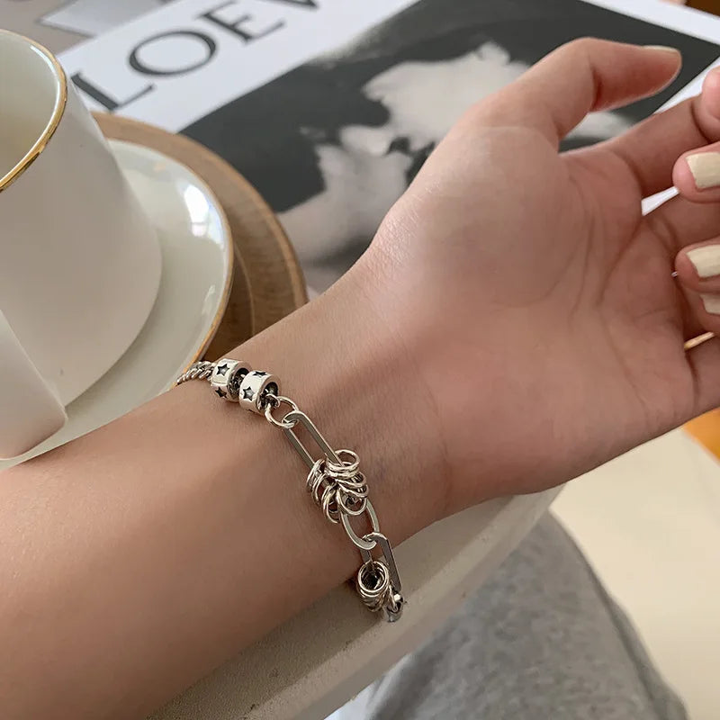 VENTFILLE 925 Sterling Silver Thai Silver Bracelet