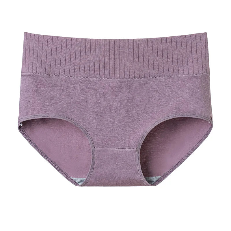 Cotton Women's Underwear Panties High Waist Briefs