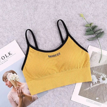 New Sports Bra For Women Gym Sexy Crop Top Bra Cotton Underwear