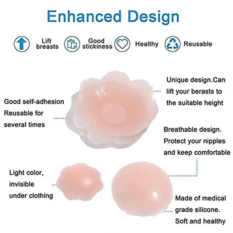 Reusable Breast Petals Lift Nipple Cover