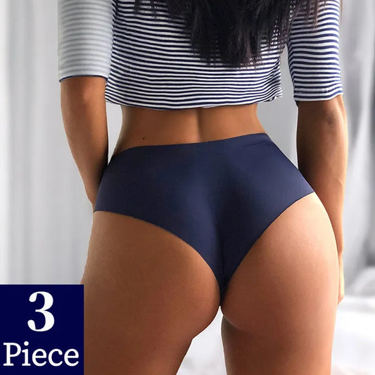 TrowBridge 3PCS/Set Seamless Panties Sports Breathable Underwear