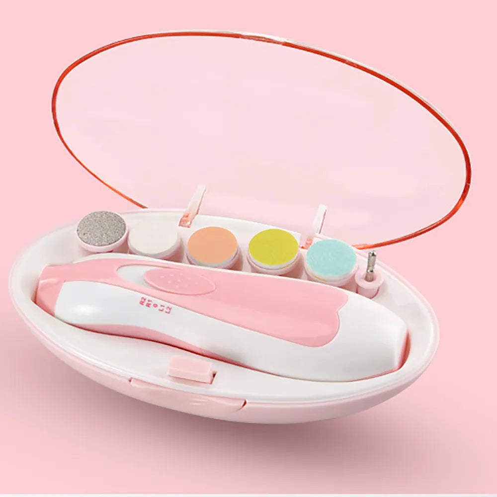 Electric Baby Manicure Pedicure Nail Clippers