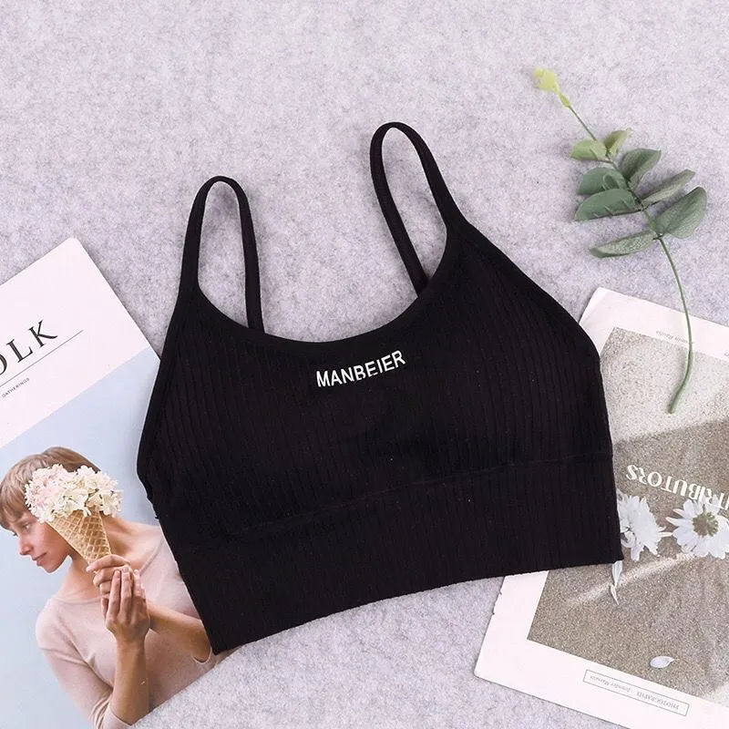 New Sports Bra For Women Gym Sexy Crop Top Bra Cotton Underwear