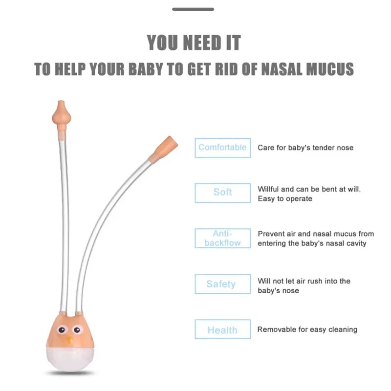 Newborn Baby Nasal Aspirator for Children Nose