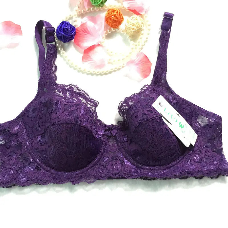 Top Underwear Sexy Push Up Bras 3/4 Cup Padded Lace