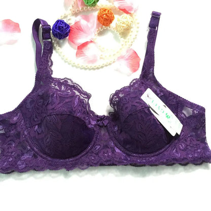 Top Underwear Sexy Push Up Bras 3/4 Cup Padded Lace