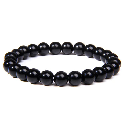 8mm Natural Stone Bracelet Set 3Pcs/set