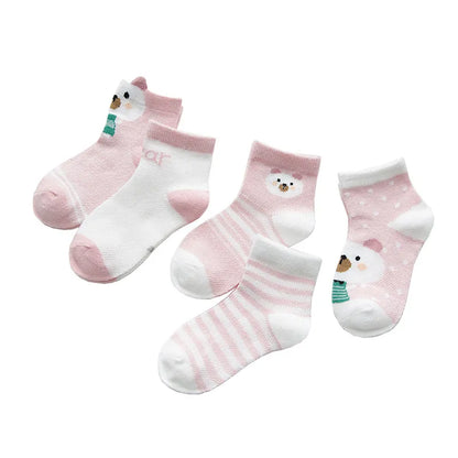 5Pairs/lot Socks Baby for Girls