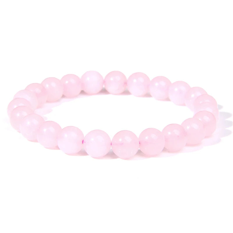 8mm Natural Stone Bracelet Set 3Pcs/set