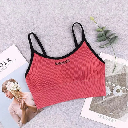 New Sports Bra For Women Gym Sexy Crop Top Bra Cotton Underwear