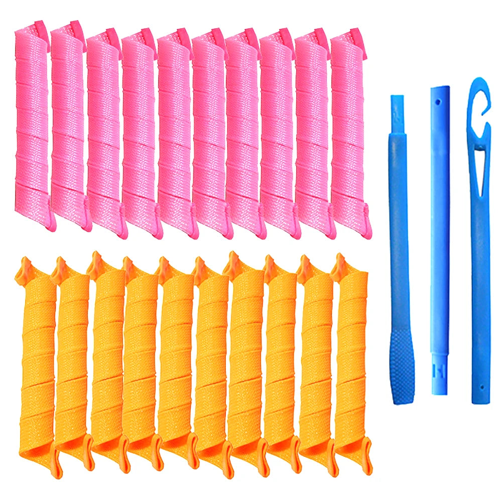 Heatless Curly Hair Roller Kit