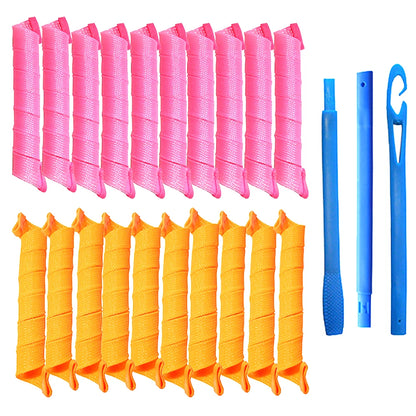 Heatless Curly Hair Roller Kit