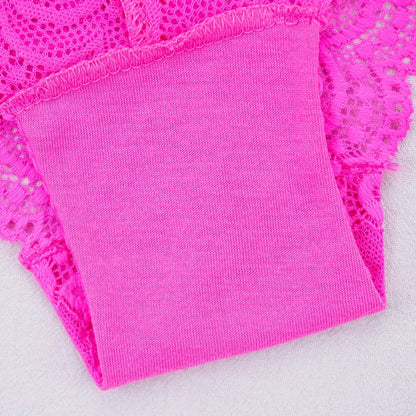 3pcs/lots Briefs Sexy Full Lace Panties
