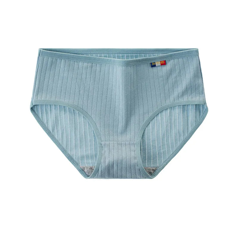 Cotton Underwear Seamless Breathable Solid Color