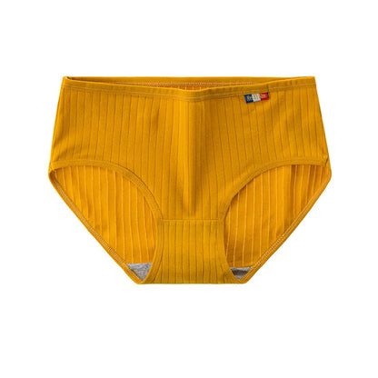 Cotton Underwear Seamless Breathable Solid Color