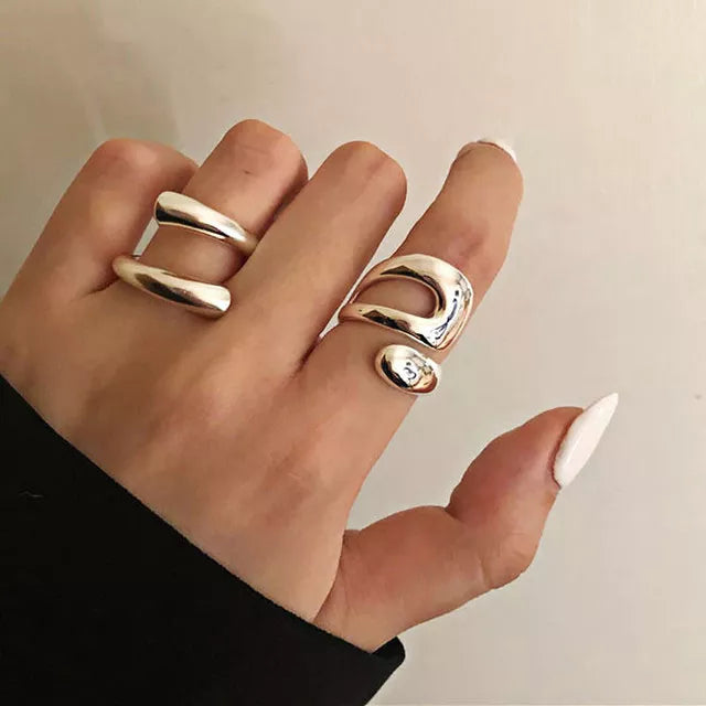 925 Sterling Silver Smooth Rings