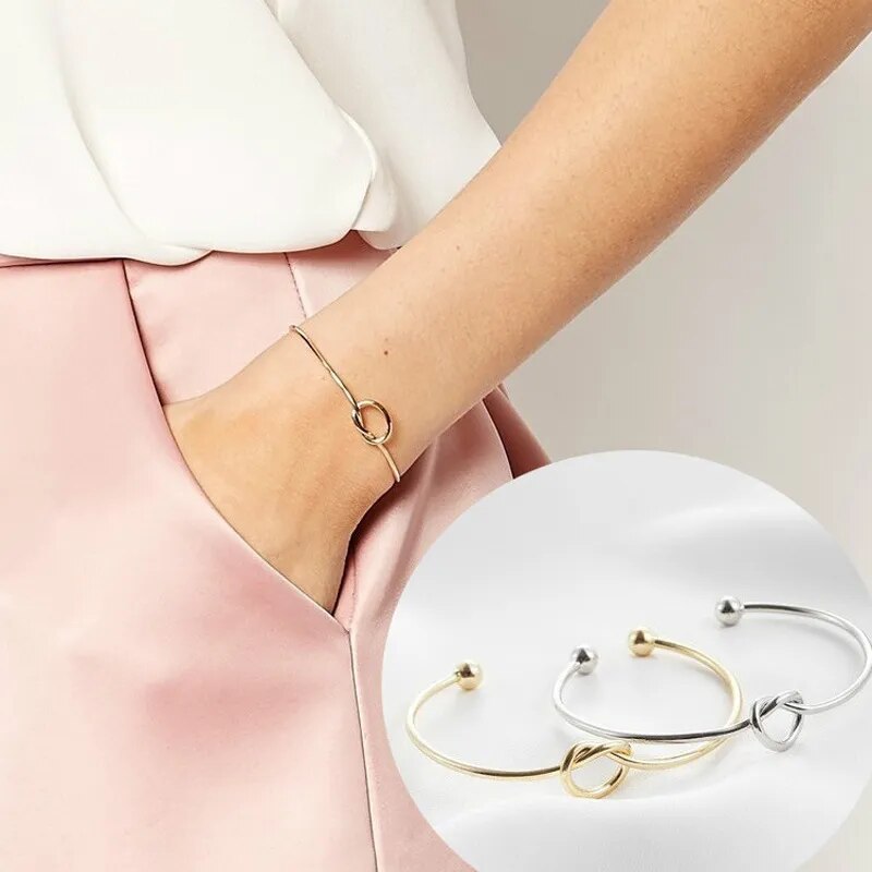 EOVNP Trendy Initial Coin Charm Bangle Bracelet