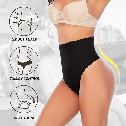 Thong Shaper High Waist Tummy Control Panties