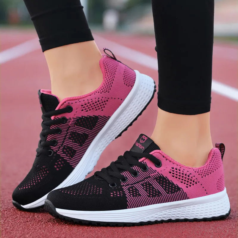 Casual Shoes Breathable Walking Mesh Lace