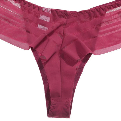 Women G-string Ice silk Seamless Underwear