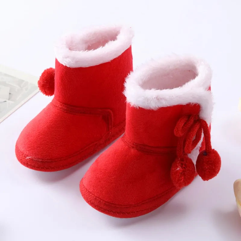 Baywell Autumn Winter Warm Newborn Boots