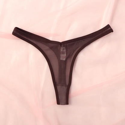 Seamless Thongs Tiny Tangas Sexy Thong T-back Underwear