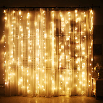 Curtain LED String Lights