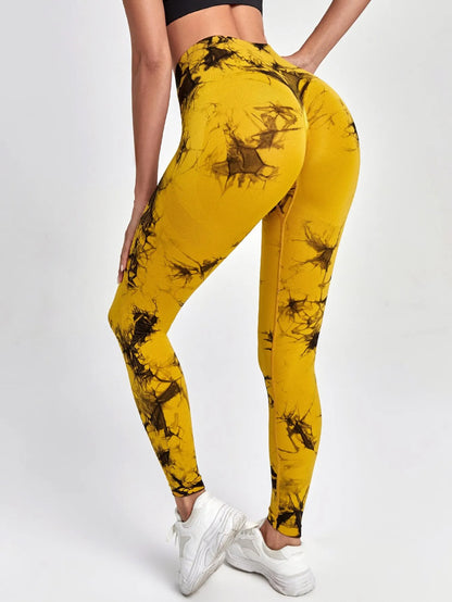 Tie Dye Yoga Pants Sport Leggings