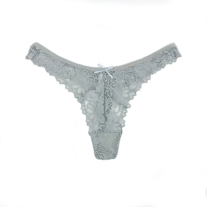 Lace Thong Lace Low Waist Panties Sexy Transparent Underwear