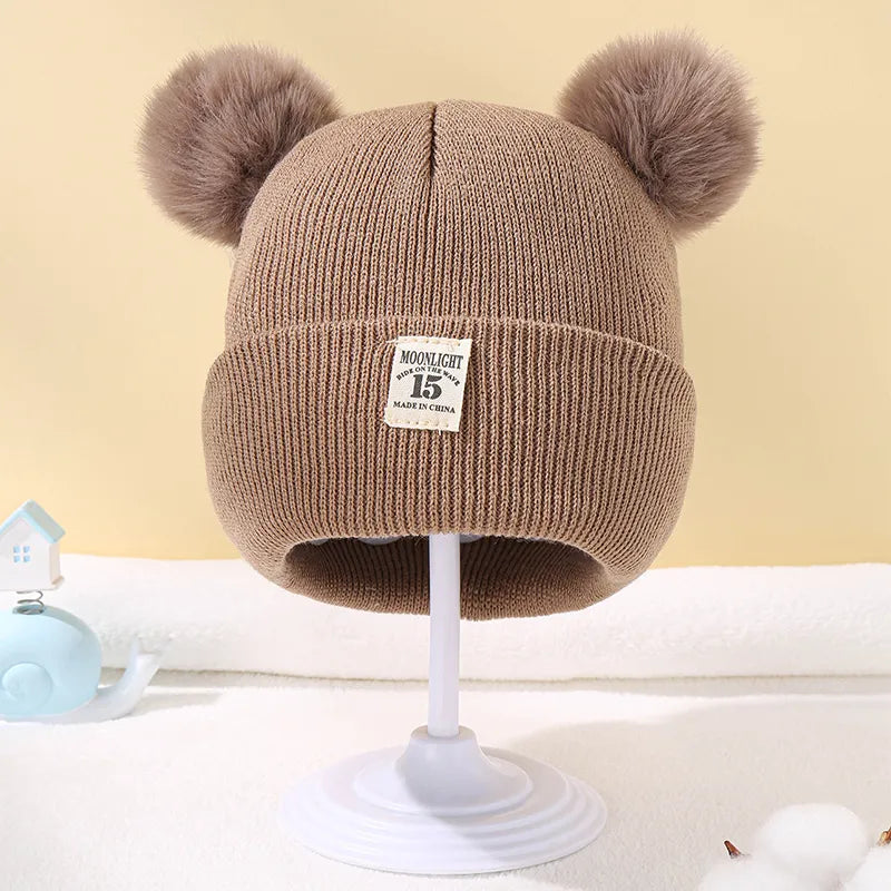 Winter Children Warm Baby Knitted Hats