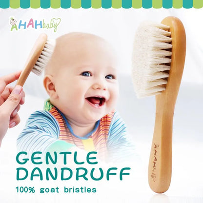 2pcs/Set Baby Hair Brush And Comb Set