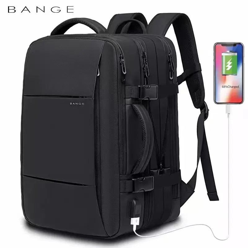 BANGE Travel Backpack Men Business Backpack