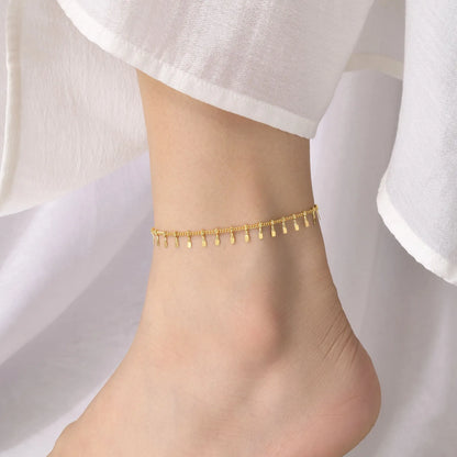 LUXUSTEEL Stainless Steel Anklets