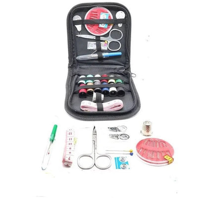 1 Set Portable Household Sewing Kit Box DIY Embroidery Handwork Tool Needles Thread Scissor Set Home Supplies Travel Accessories