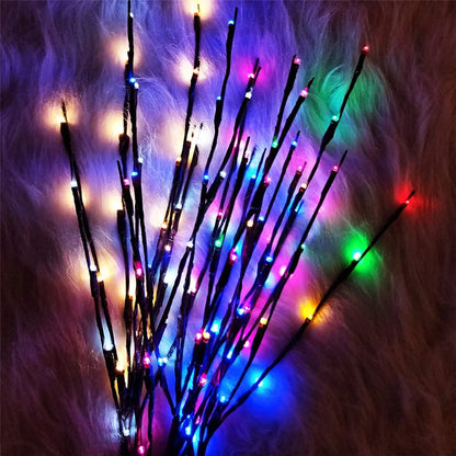 20 LED Twig Lighted Branch Vase Filler Tree Branch Light