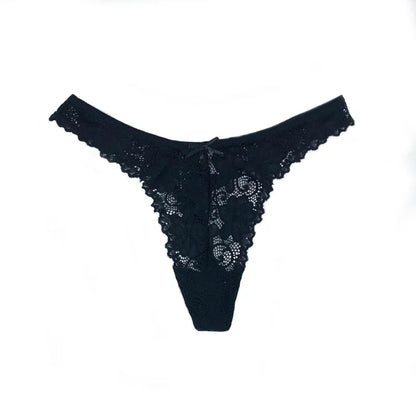 Lace Thong Lace Low Waist Panties Sexy Transparent Underwear