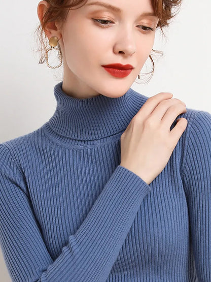 Heliar Women Fall Turtleneck Sweater