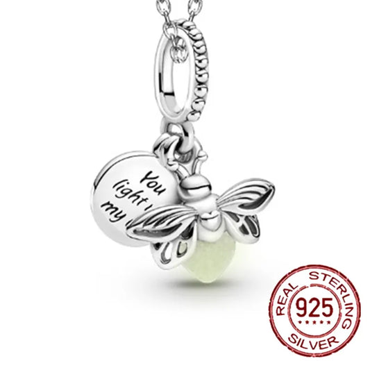 Firefly 925 Sterling Silver Original Pandora Charms Bracelet