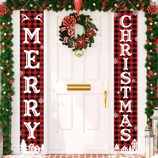 Christmas Door Banner Decorations