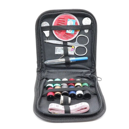 1 Set Portable Household Sewing Kit Box DIY Embroidery Handwork Tool Needles Thread Scissor Set Home Supplies Travel Accessories