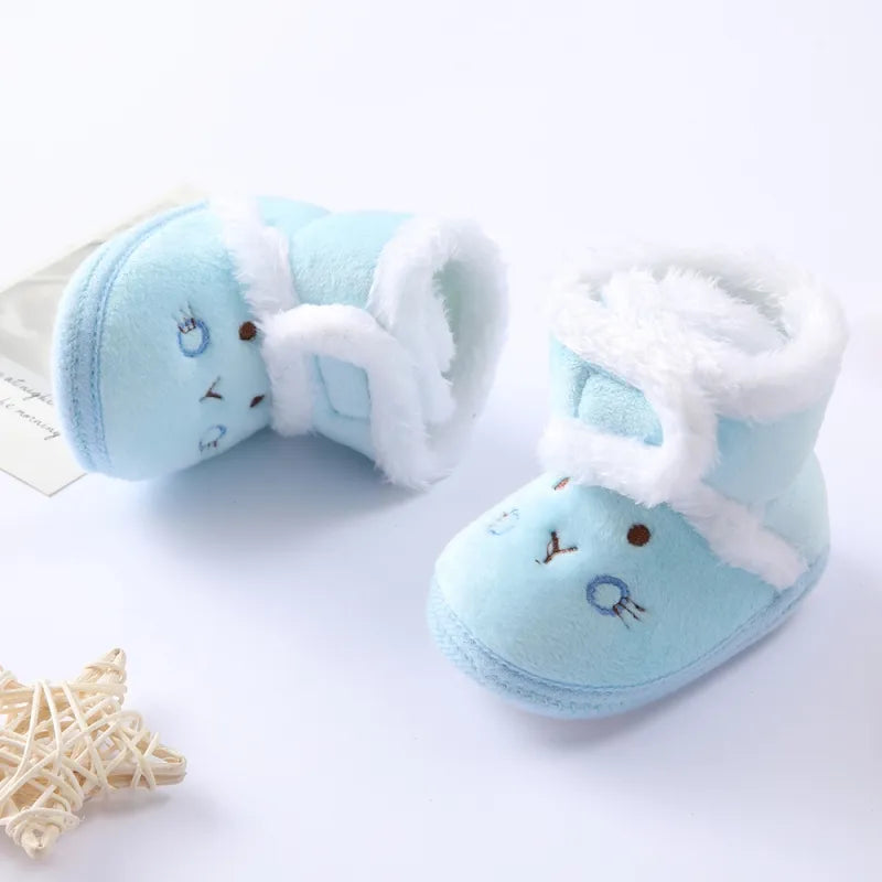 Baywell Autumn Winter Warm Newborn Boots