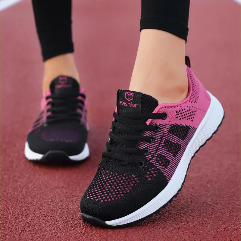 Casual Shoes Breathable Walking Mesh Lace