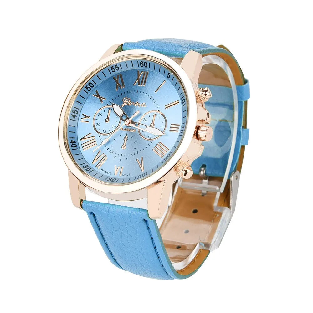 Digital Wristwatches Roman Numerals Faux Quartz Watch