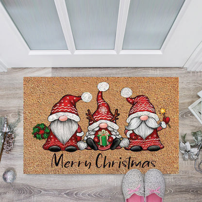 Christmas Welcome Gnome Doormat