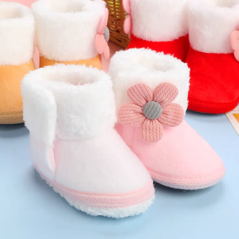 Newborn Baby Girls Boys Soft Booties