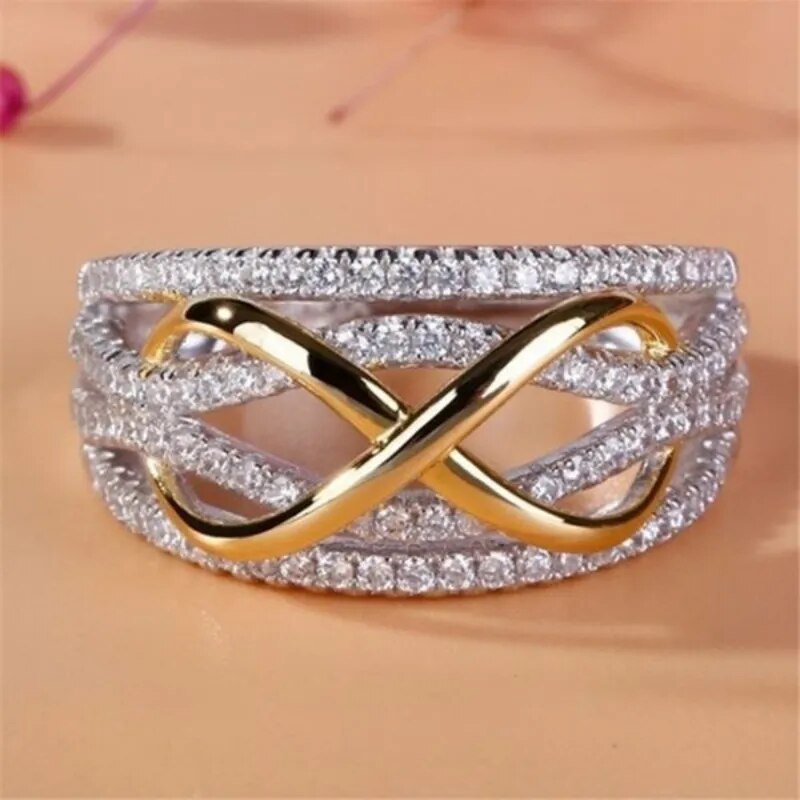 Delysia King New fashion infinite love ring