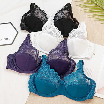 2023 New Bras Fashion Lace Bra Push Up Thin Cup